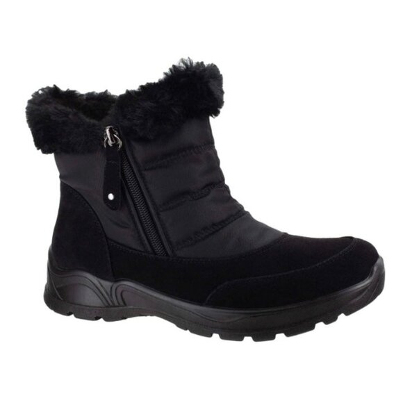Easy Dry by Easy Street FROSTY Women's WaterProof Winter Boots Black Size 6M - Picture 1 of 7